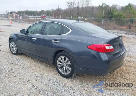 2011 Infiniti M37 from USA, damaged, VIN JN1BY1AP8BM326789